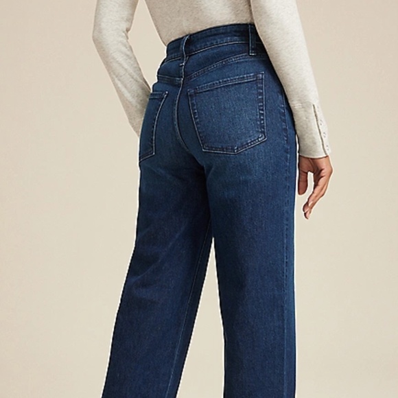 Maurices Dark High Rise Wide Leg Jean - Picture 3 of 6